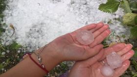 Четыре района Кубани пострадали от мощного града